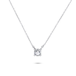Diamantový náhrdelník z bieleho zlata - Veradisia