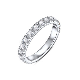 Briliantový prsteň z bieleho zlata - Amarante