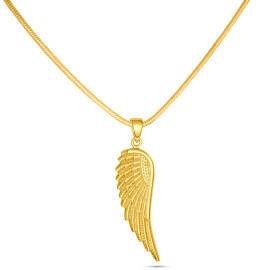Prívesok zo žltého zlata v tvare anjelského krídla - Calypso