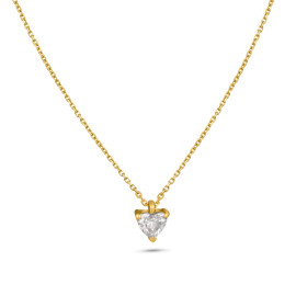 Diamantový náhrdelník z ružového zlata - Louane