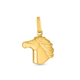 Prívesok zo žltého zlata s motívom koňa - Karine