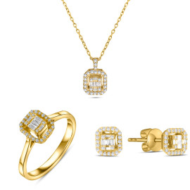 Diamantový set šperkov - Eulalia