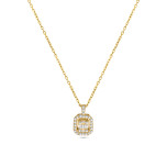 Diamantový náhrdelník zo žltého zlata - Isabelette
