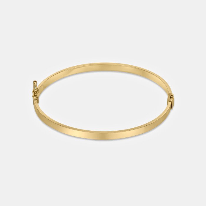 Pevný náramok zo žltého zlata - Myla