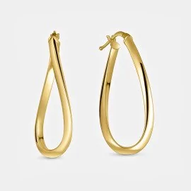 Dámske náušnice elegantný kvapkový tvar