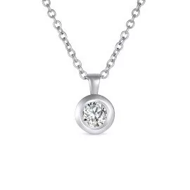 Náhrdelník s diamantom 