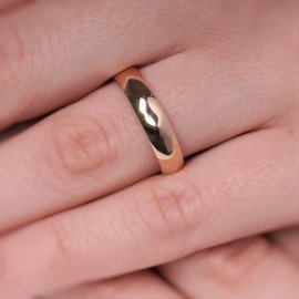 Prsteň zo žltého zlata - Kaliyah