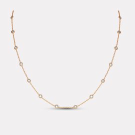 Náhrdelník so zirkónmi - Alaina