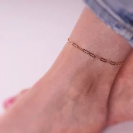 Náramok na nohu s výraznými očkami