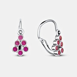 Detské náušnice z bieleho zlata - Jessamine