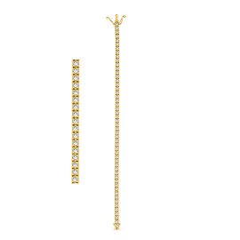 Diamantový náramok zo žltého zlata - Jacinthe