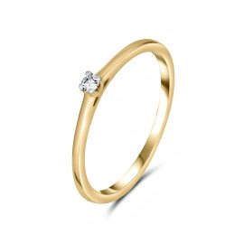 Zásnubný diamantový prsteň - Valeria