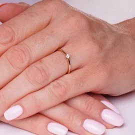 Zásnubný diamantový prsteň - Summer