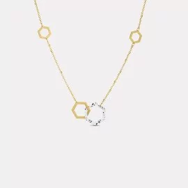 Elegantný náhrdelník zo žltého zlata - Rylee