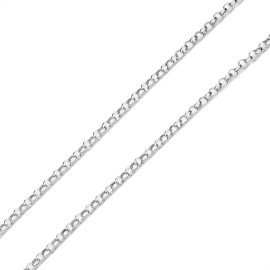 Retiazka rolo z bieleho zlata - Peyton