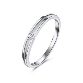 Zásnubný prsteň s diamantom