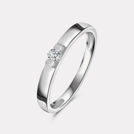 Zásnubný prsteň s diamantom