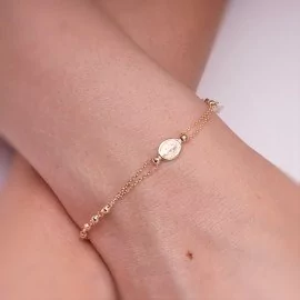 Jemný náramok ruženec - Gia