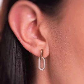 Náušnice zo žltého zlata - Zendaya