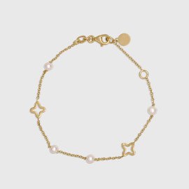 Náramok s perlami a hviezdami - Lucille