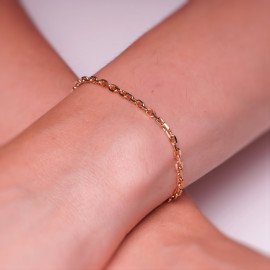 Náramok Anker zo žltého zlata - Skyla