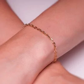 Náramok Anker zo žltého zlata - Skyla