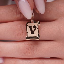 platnička s písmenom V