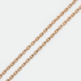 Retiazka pílka z ružového zlata - Clara