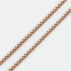 Retiazka kocka z ružového zlata - Dakota