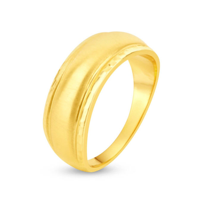 Prsteň zo žltého zlata