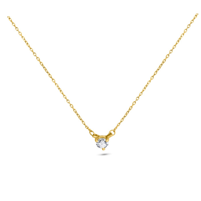 Diamantový náhrdelník zo žltého zlata - Isolde